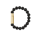 Les Fines Lames Punch Bracelet BRASS ONYX Medium